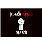 OEM Digital printing 3x5 custom black lives matter flags 90x150cm wholesale