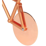 Stainless Steel Bicycle Pizza Slicer Cutter Cutting Wheel with Plastic Holder Kitchen Gadget Tool