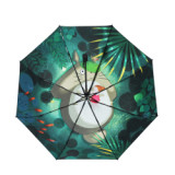 Wholesale Totoro Happy Rain Citizen Designer Umbrella Material 3 Fold