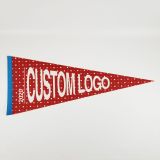 Single-sided sublimation printing Festival Bunting custom felt Pennant flags