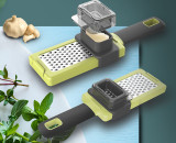 High Quality Kitchen Accessories Stainless Grinding Garlic Grinder Garlic Press