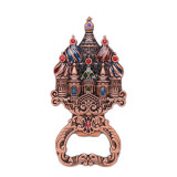 Wholesale Multi Function Creative Brass Gold Peacock Artware Beer Bottle Opener