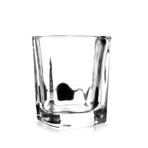 4oz square shoter glass white wine glass Liquor cup/kotto glass set with Cup holder