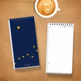 OEM Logo Small School Dairy Lined Paper Academic Spiral Undated Daily Agenda Planner Notebook Pad