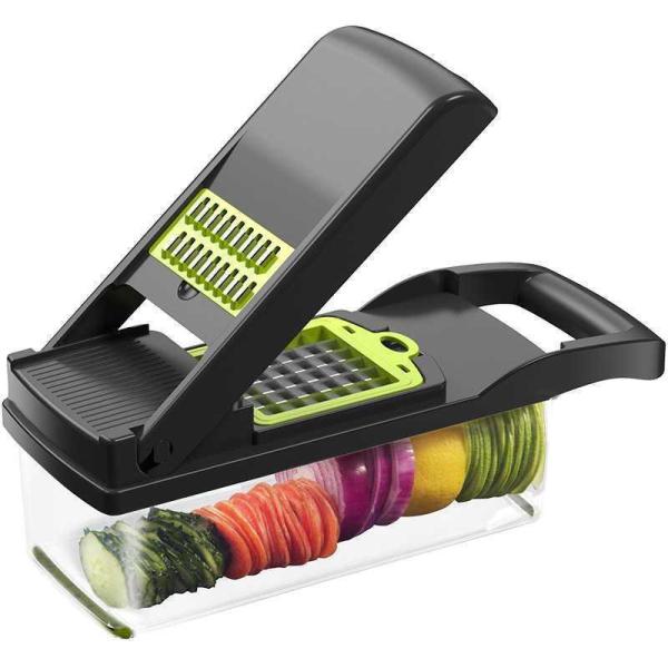 Vegetable Fruit Chopper Slicer Dicer Tomato Cutter Veggie Chopper Spiralizer Potato Onion Slicer