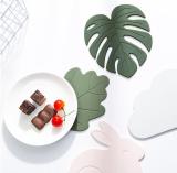 2PCS Northern European Cup Mat For Table Coffee Drink Mug Silicone Coasters For Drinks