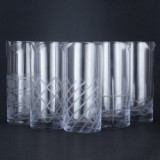 700 ml Thick Bottom Seamless Lead Free Hand-cut Crystal Mixing Glass Professional Cocktail Mixing Glass