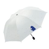 aluminum five fold mini windproof pocket umbrella black coating strong UV protection sunscreen umbrella