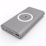 2019 newest smart fast charging 10000mah qi wireless powerbank mobile phone charger