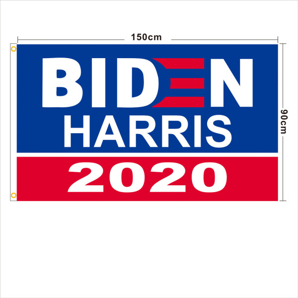 Custom Logo Printed Polyester 3x5 Ft 2020 Joe Biden Harris Flag in Stock