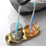 Spraying Color Glass Tumbler whisky  wine glass cup drinking water storage glass cup