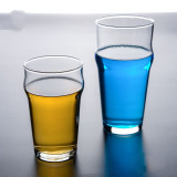 Creative custom goose island wheat beer glass lead-free glass Pearson English craft IPA pint glass