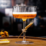 Wholesale Amazon hot selling Lead-free Martini cup Champagne glass cup Transparent crystal glass cocktail glass