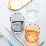 Wholesale colorful handmade Whiskey Glass Crystal Wine Glass  Threaded Bottom Juice Drinking Glass