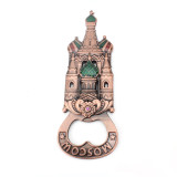 Wholesale Multi Function Creative Brass Gold Peacock Artware Beer Bottle Opener