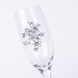 Custom Brand Logo Printing  champagne flutes glasses Wine Glas/Cup Champagne Flutes gift boxes