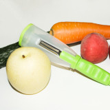 Hand Peeler for Fruits and Vegetables Collect Cup Kitchen Supplies Storage Peeler
