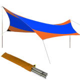 High quality super large outdoor sun shelter  water proof fly sheet beach shade tent