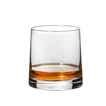 Wholesale colorful handmade Whiskey Glass Crystal Wine Glass  Threaded Bottom Juice Drinking Glass