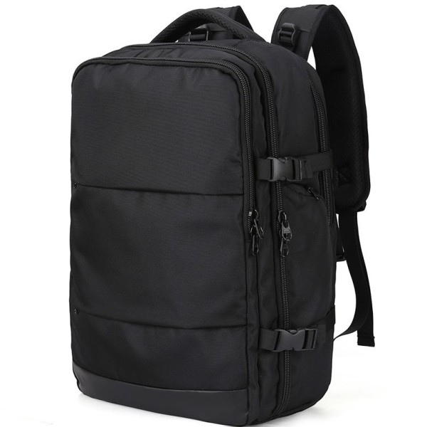 2020 customized LOGO 15.6 inch laptop backpack bag large capacity outdoor leisure bag business  black backpack