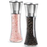 Pepper Grinders Stainless Steel Pepper Mill Grinder Salt and Pepper Grinder Set