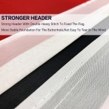 Manufacturer cheap custom made giant police flag thin blue American flag