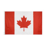 Factory price Custom fast delivery cheap polyester canada flag