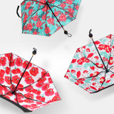 Design Custom Fashion 5 Folding Mini Travel Umbrella Pocket