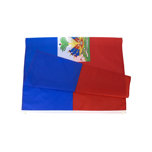 Fast delivery Top quality custom 3x5 ft haitian flag 90*150cm wholesale