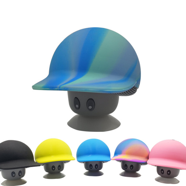 2020 new style oem wireless waterproof stereo cute mini usb mp3 ceiling mushroom bt speaker