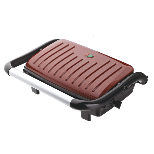 Electric BBQ Grill Kitchen Cooking Appliance Grill 2 Slice Contact Panini Press Grill