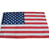 High quality Bright customized 3*5ft america flag wholesale  polyester fast delivery usa flag