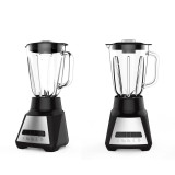 NEW 1.5L jar 5 mode function button pulse botton Stainless steel decoration base Table Blender with grinder