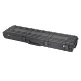 Best quality professional safety custom plastic tactical rifle hard case padded rifle gun case with foam rifle