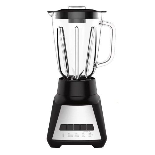 NEW 1.5L jar 5 mode function button pulse botton Stainless steel decoration base Table Blender with grinder