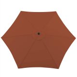 Custom Outdoor Mid-Pillar Umbrella Courtyard Rain-Proof Umbrella Advertising Umbrella/