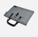Custom Messenger Handle Briefcase bag 15.7  inch laptop bag for men