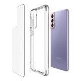 Slim Smart Clear Back Cover Case For Samsung Galaxy S6 S8 S10 S20 Note 9 10 Plus Edge S21+ S21 Ultra S20 Fe 5G Clear Cover