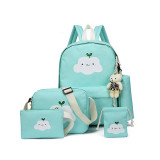 New children's backpacks bag for students boys and girls cloud cartoon bags for primary and middle school students