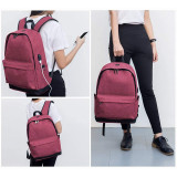 ODM OEM factory Twinkle Men Fashion Travel College Student laptop Computer Bag Backpack with usb charging