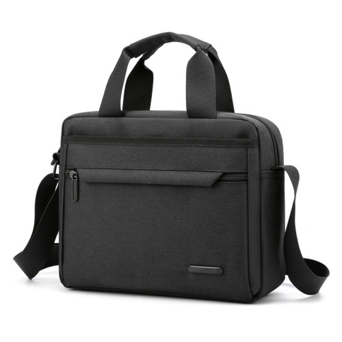 Single Shoulder Large Capacity Men's Oxford Document Laptop Bag Casual Portable A4 Briefcase for Business Men
