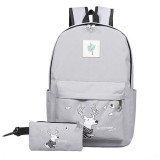 Wholesale Fashional Floral Canvas Backpack School for Teenage Girls Bags Vintage Backpack