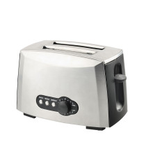 New 2-Slice stainless steel body pop up toaster