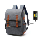 Travel Laptop Backpack Business Anti Theft Slim Durable College School Computer Bag with USB Charging Port Fits 15.6 Inch Laptop