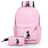 Wholesale Fashional Floral Canvas Backpack School for Teenage Girls Bags Vintage Backpack
