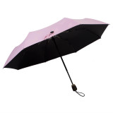 2019 new arrivals custom wholesale  ladies sun protection  auto open and close when have sun color changing umbrella