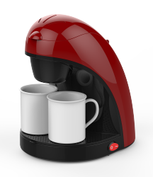 Mini Electric 2 Cups Drip Coffee Maker