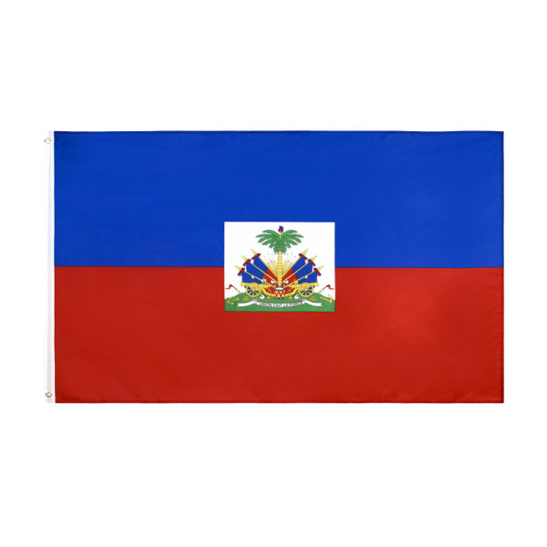 Fast delivery Top quality custom 3x5 ft haitian flag 90*150cm wholesale