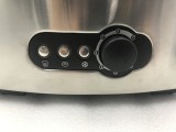 New 2-Slice stainless steel body pop up toaster