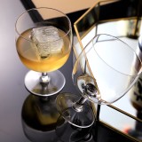 400ML fancy unique cocktail glasses Short stem red wine glass for restaurant/party